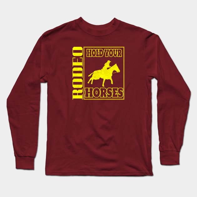 rodeo Long Sleeve T-Shirt by dishcubung